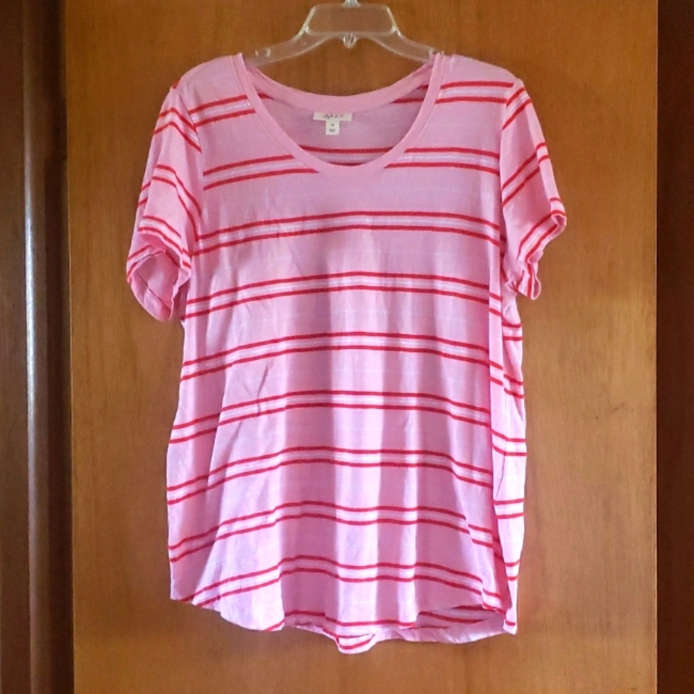 Womens stripped top by Style & Co